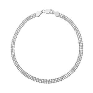 Bratara argint 3,5 mm x 19 cm DiAmanti BEAD3FDC-DIA (Argint 925‰ 2,9 g.)